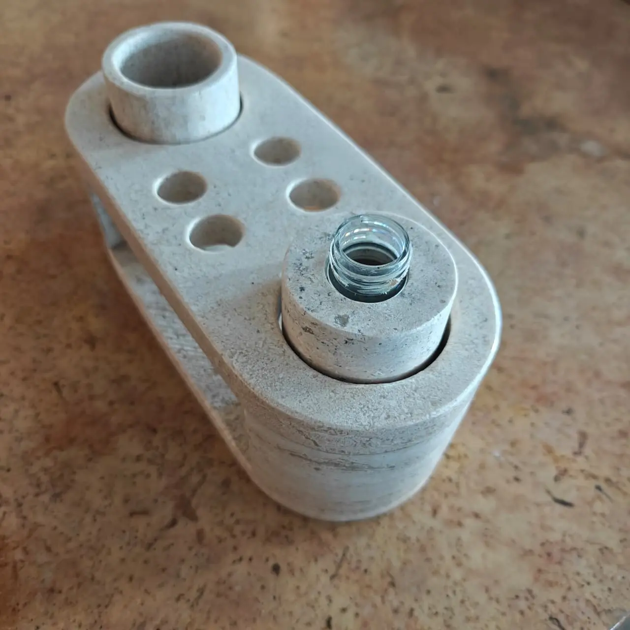 Juego de baño ovalado
